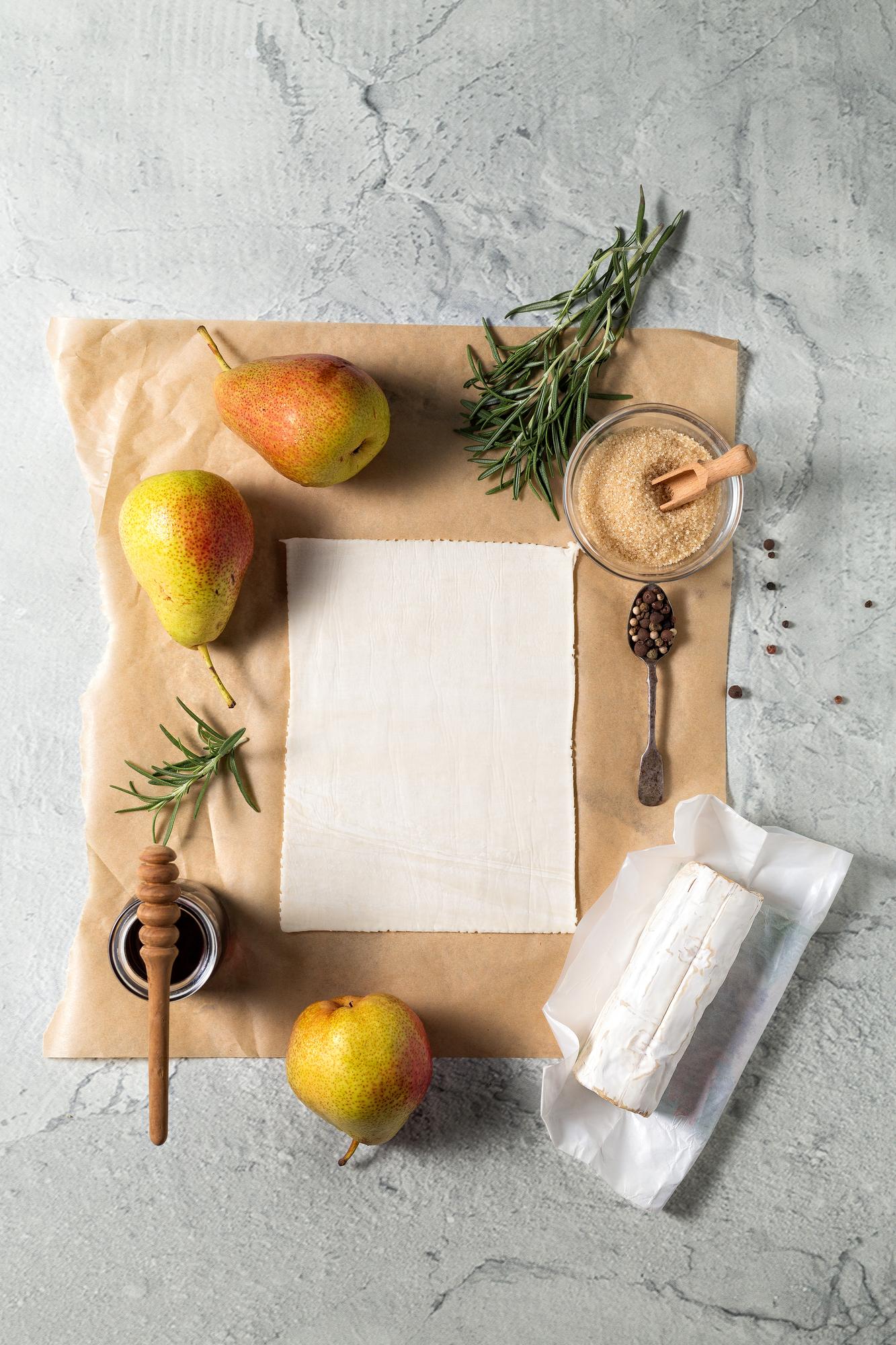 stacked recipe cards and a small pantry kit